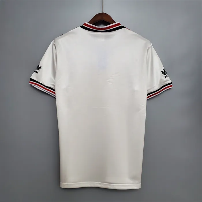 Camiseta de fútbol retro del Manchester United, equipo de fútbol local, 1985/86