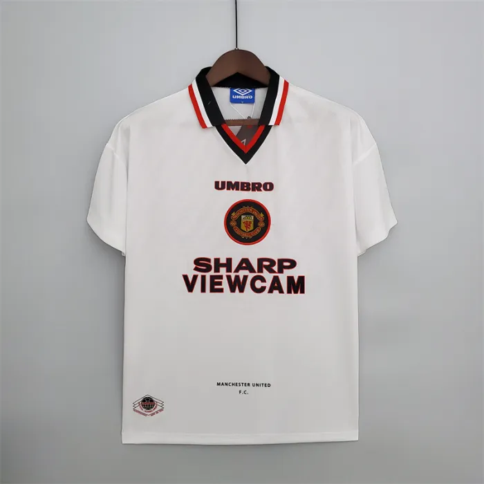 Camiseta de visitante del Manchester United 1996/97, camiseta retro del equipo de fútbol