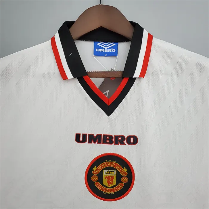 Camiseta de visitante del Manchester United 1996/97, camiseta retro del equipo de fútbol