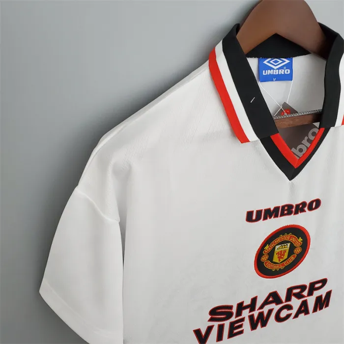 Camiseta de visitante del Manchester United 1996/97, camiseta retro del equipo de fútbol