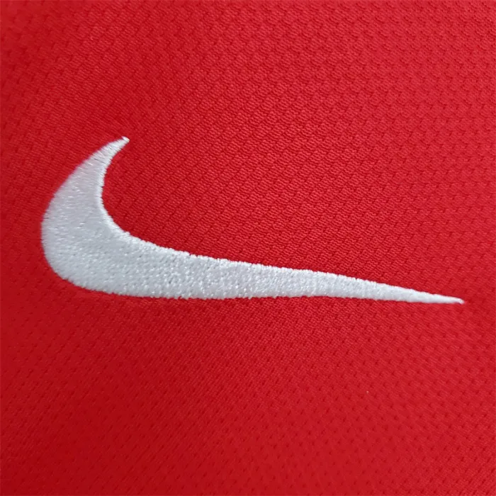 Camiseta de fútbol retro de manga larga del Manchester United Home Kit 2004/06