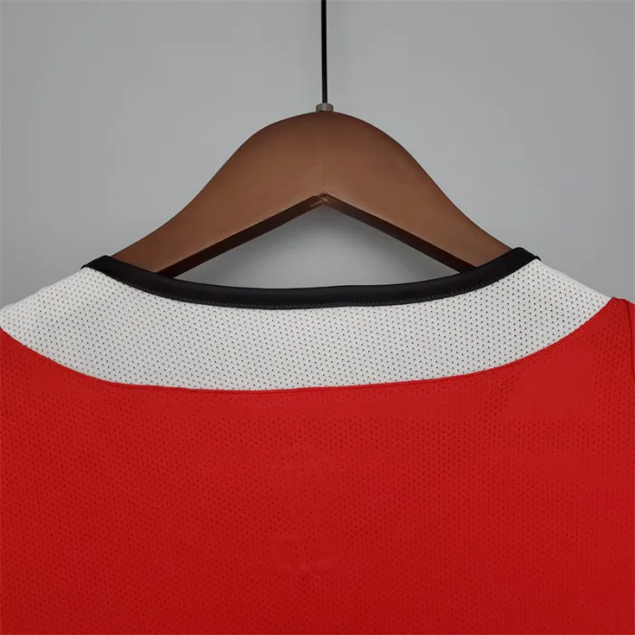 Camiseta de fútbol retro de manga larga del Manchester United Home Kit 2004/06