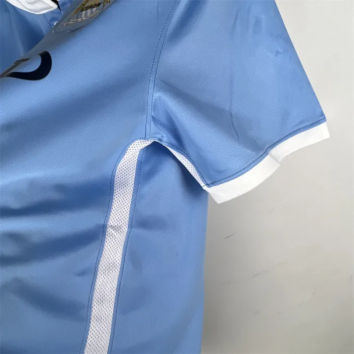 Camiseta de fútbol retro del Manchester City para el equipo local 2015/16