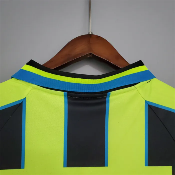 Camiseta de visitante del Manchester City 1998/99, camiseta retro del equipo de fútbol