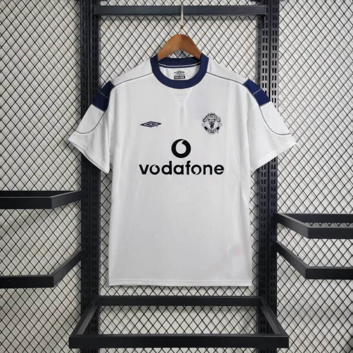 Camiseta de fútbol retro del equipo de fútbol Manchester United Jersey de visitante 99/00