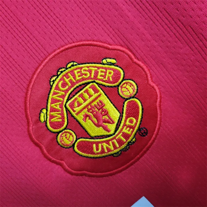 Camiseta de fútbol retro del Manchester United para el equipo local 07/08 (edición final de la UCL)