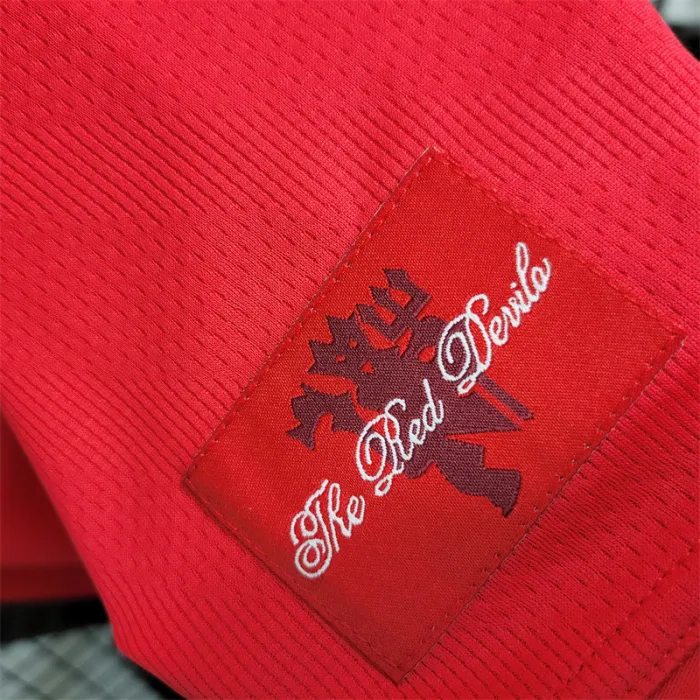 Camiseta de fútbol retro del Manchester United para el equipo local 07/08 (edición final de la UCL)