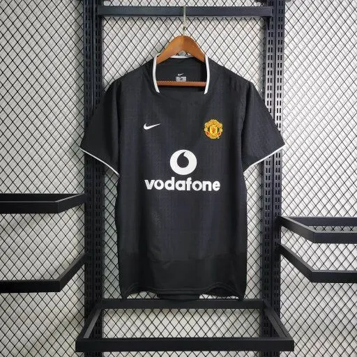 Camiseta de visitante del Manchester United 03/04, camiseta retro del equipo de fútbol