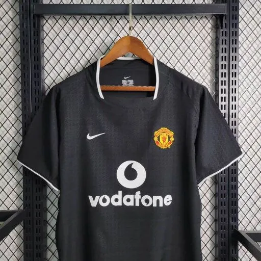 Camiseta de visitante del Manchester United 03/04, camiseta retro del equipo de fútbol