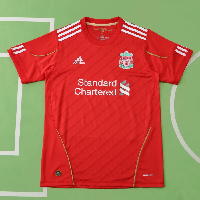 Camiseta de fútbol retro del Liverpool Jersey Home Kit 2004/05