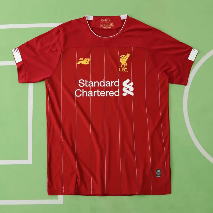 Camiseta de fútbol retro del equipo de fútbol del Liverpool Jersey Home Kit 2019/20