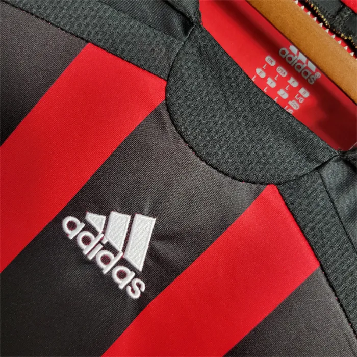 AC Milan Jersey Home Kit 2006 2007 Retro Long Sleeves