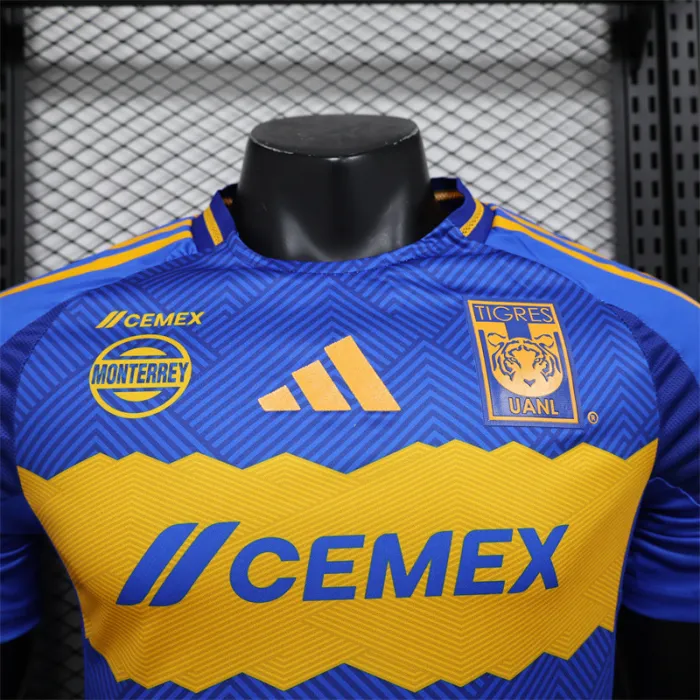 Versión del jugador Camiseta visitante del Club Tigres 24/25 Kit de fútbol