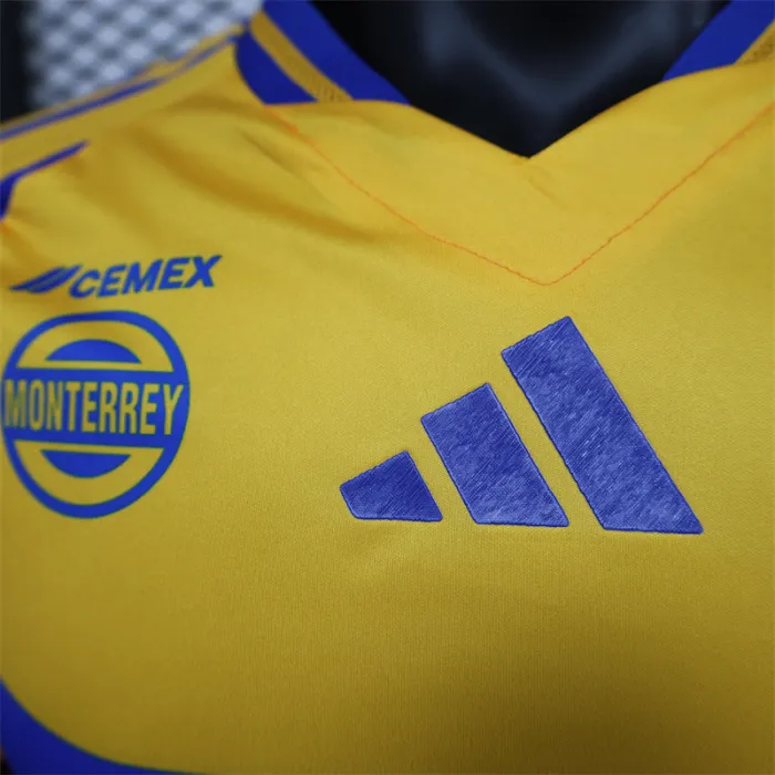 Versión de jugador Camiseta local del Club Tigres 24/25 Kit de fútbol