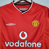 Manchester United Jersey Home Kit 2000/01 Retro Football Team Soccer Shirt My Store