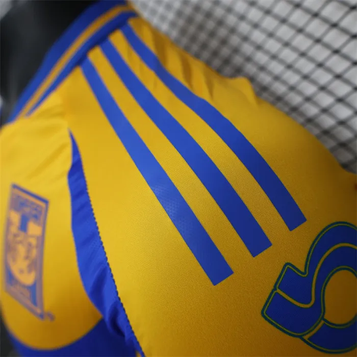 Versión de jugador Camiseta local del Club Tigres 24/25 Kit de fútbol