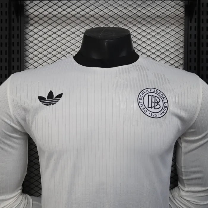 long sleeves player version germany jersey 25/26 white football kit soccer jersey