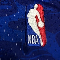 BAPE×M&N joint jersey: Nets blue