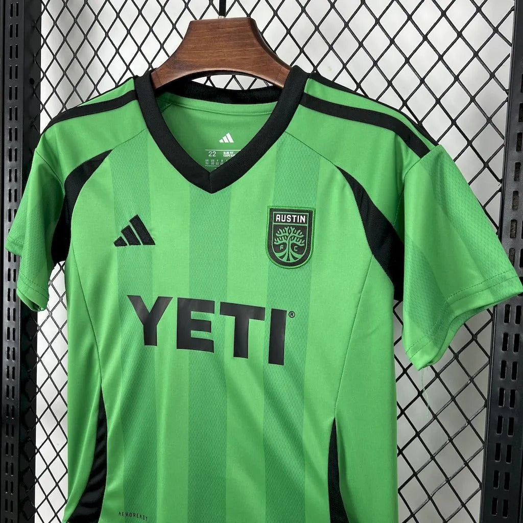 kids austin jersey 25/26 home football kit soccer jersey
