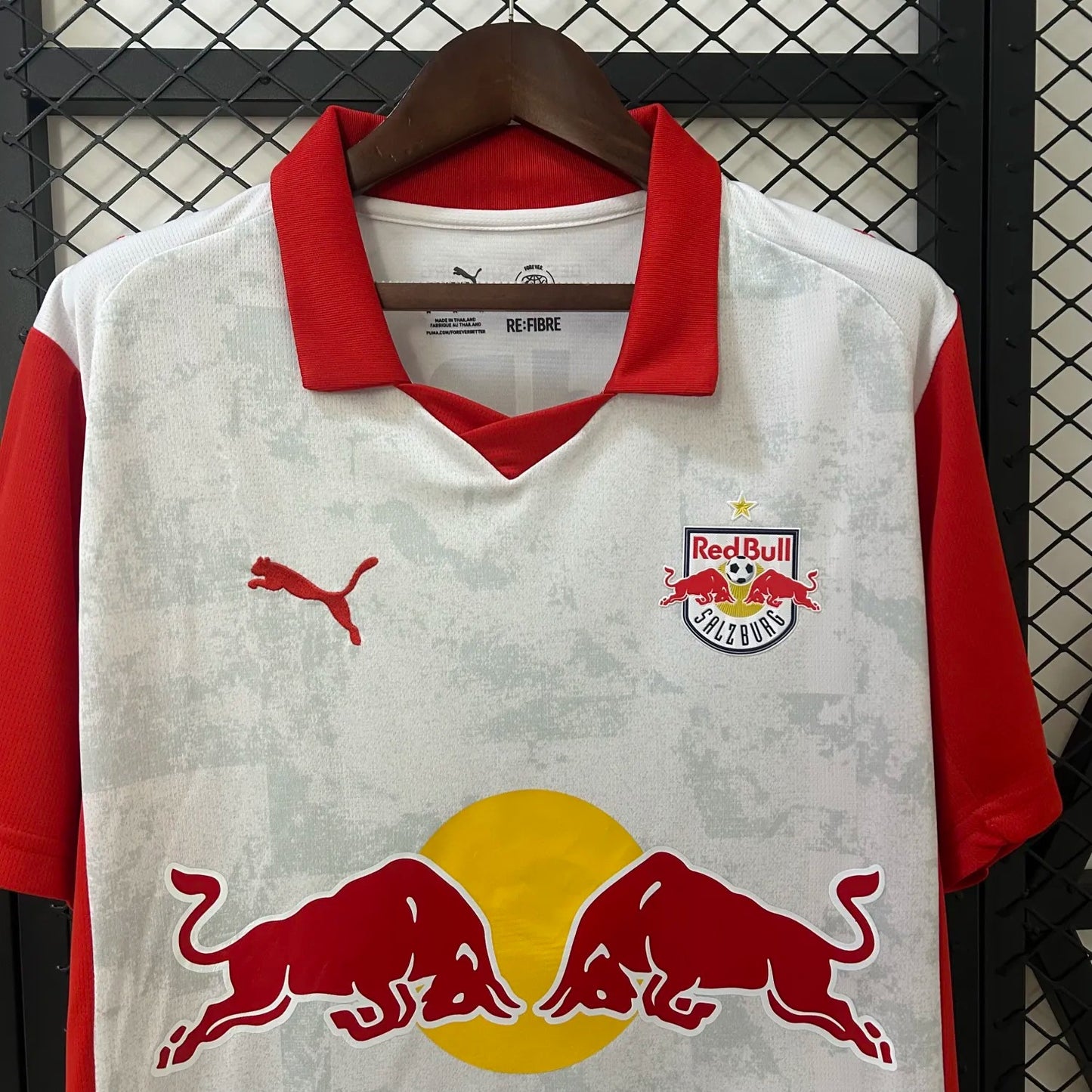 red bull salzburg jersey 25/26 home football kit soccer jersey