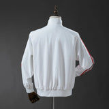 AC Milan Windbreaker 2025/26 White Football Kit - PalmSportss