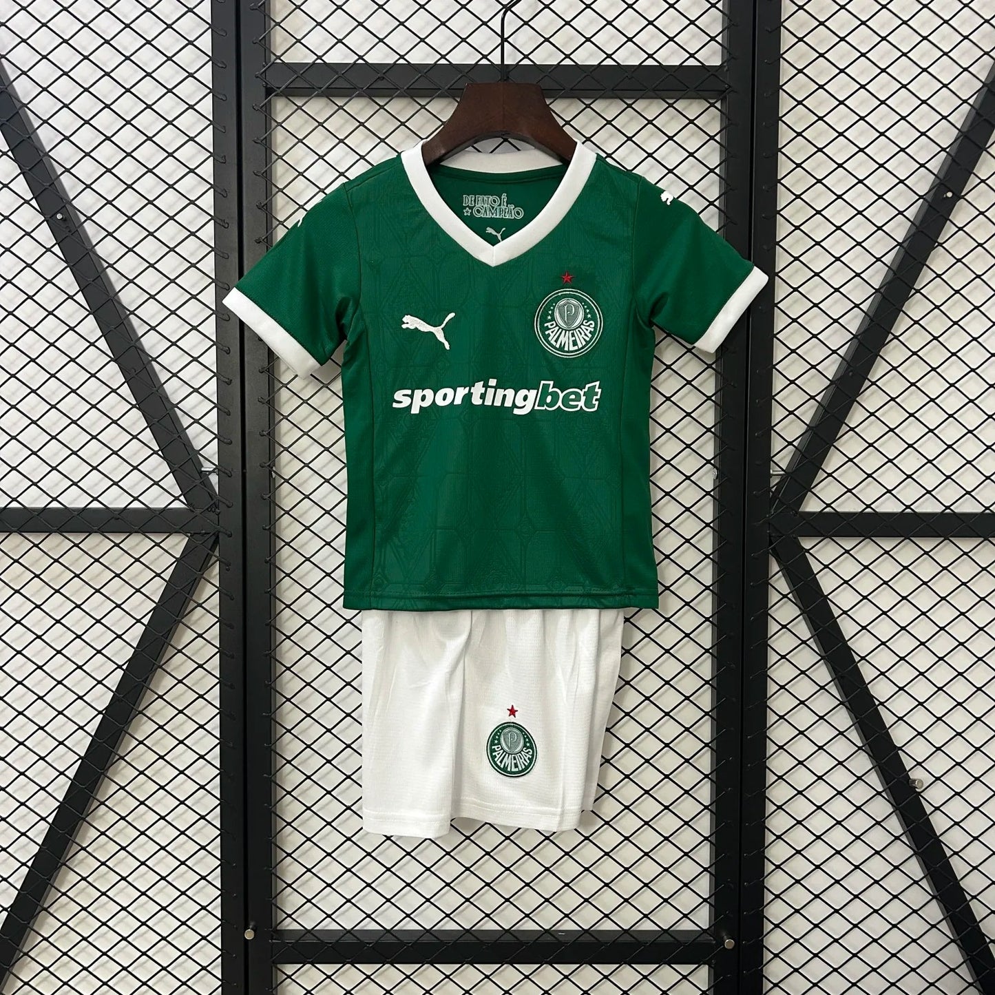 kids palmeiras jersey 25/26 home football kit soccer jersey