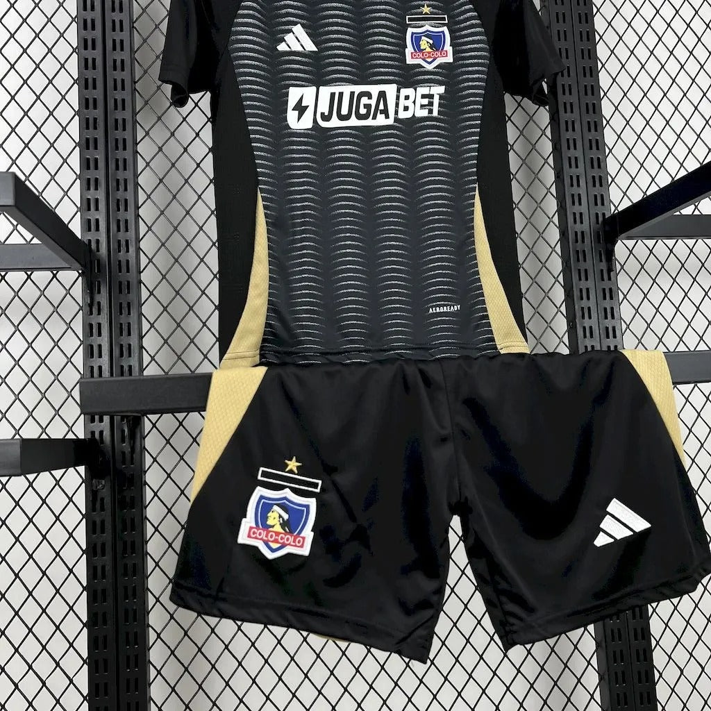 kids colo colo jersey 2025-26 away football kit soccer jersey