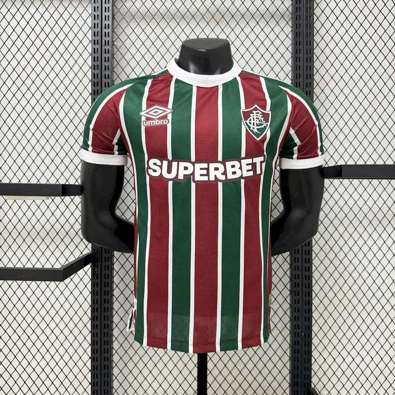 player version fluminense jersey 25/26 home football kit soccer jersey