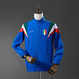 Italy Windbreaker 2025/26 Blue Football Kit - PalmSportss