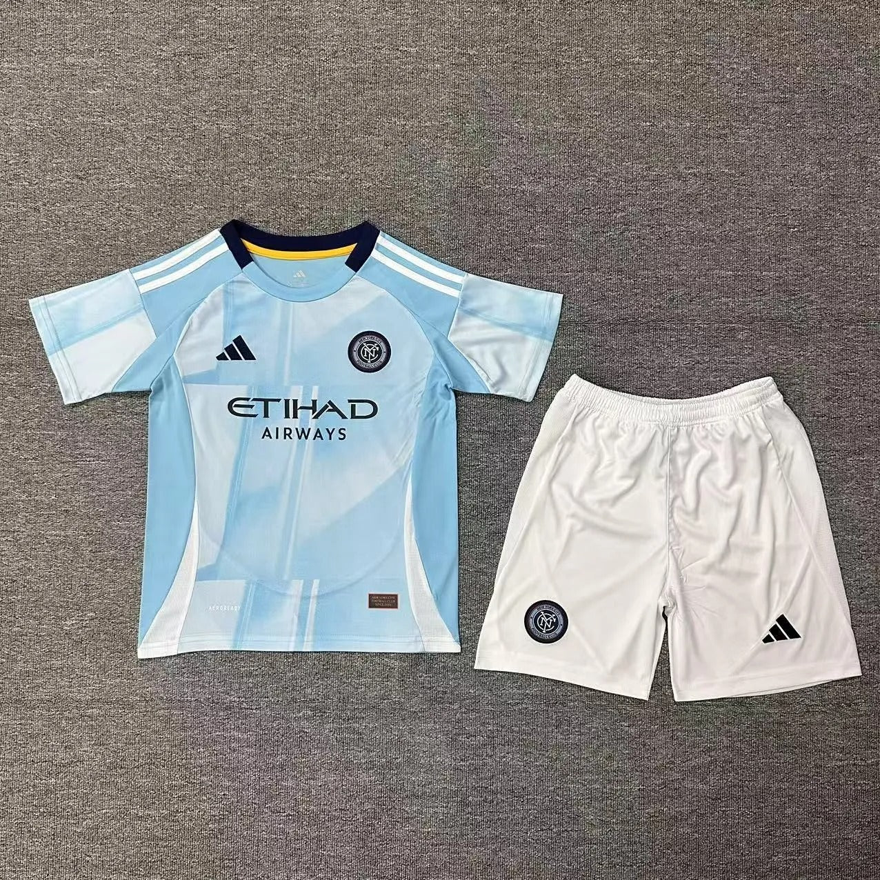 kids new york city jersey 25/26 home football kit soccer jersey