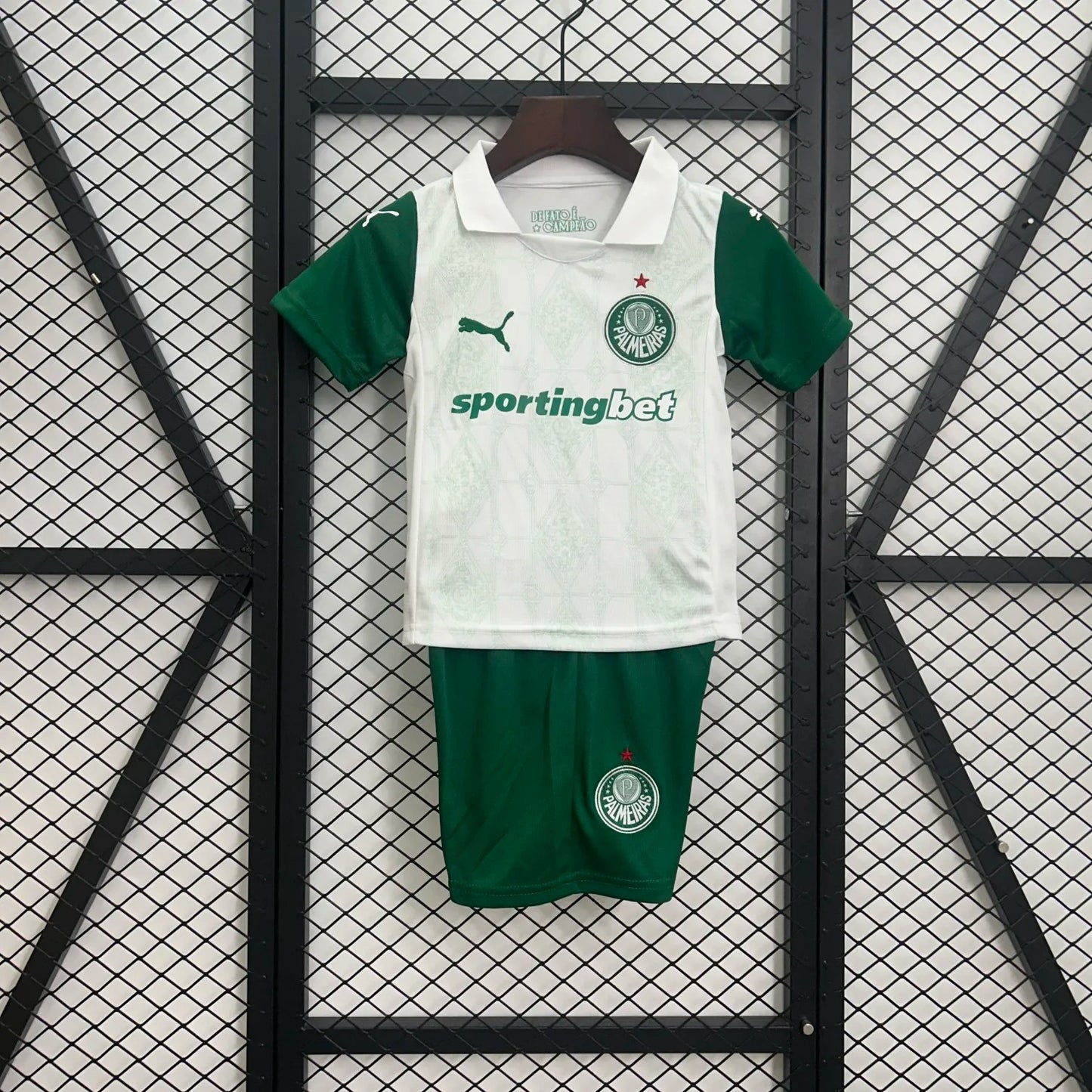 kids palmeiras away jersey 25/26 football kit soccer jersey