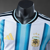 Player Version Argentina Jersey 2026 World Cup Home Football Kit Long Sleeves - PalmSportss