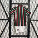 kids fluminense jersey 25/26 home football kit soccer jersey - PalmSportss