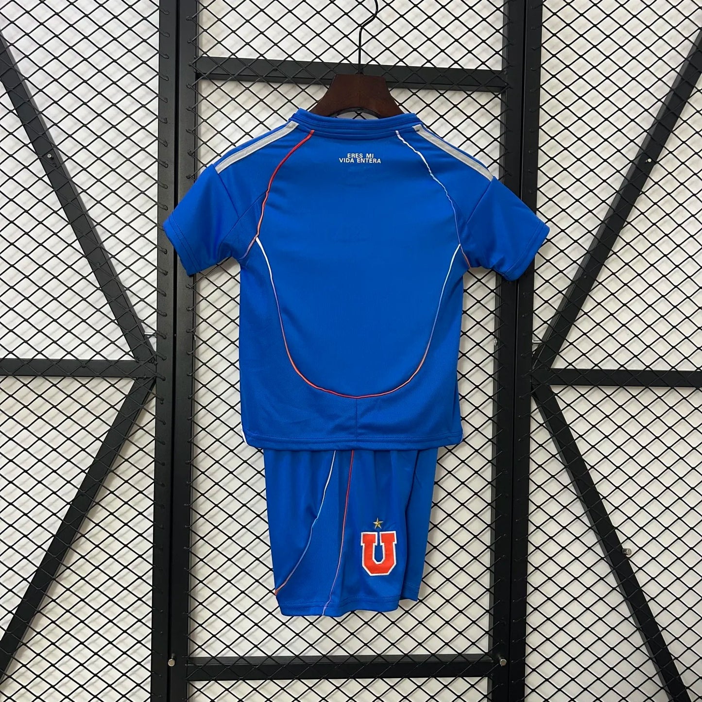 kids university of chile jersey 25/26 home football kit soccer jersey
