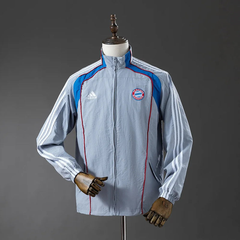 Bayern Munich Windbreaker 2025/26 Grey Football Kit