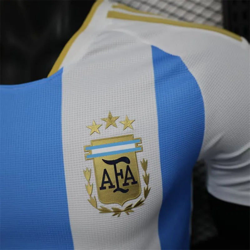 player version argentina home jersey 25/26 football kit soccer jersey