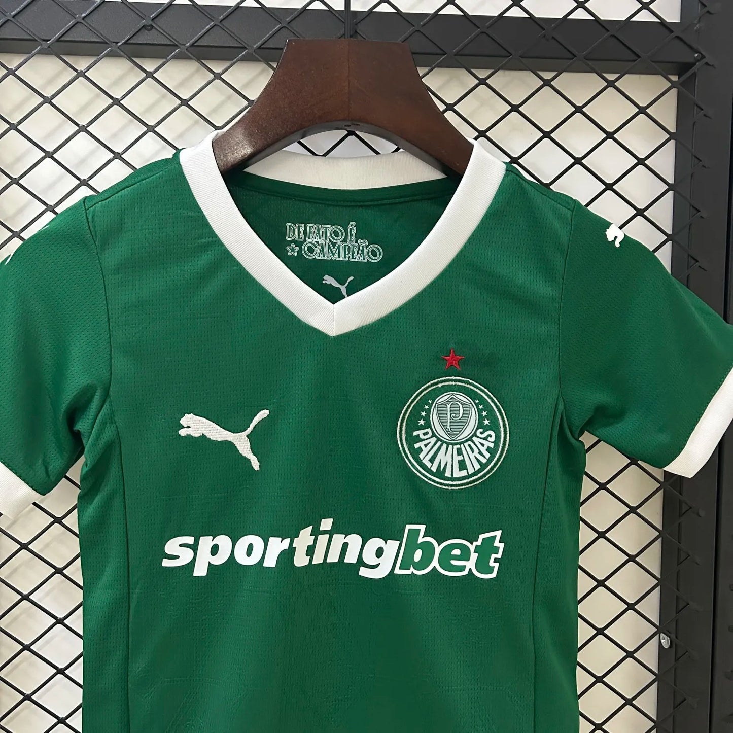 kids palmeiras jersey 25/26 home football kit soccer jersey