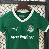 kids palmeiras jersey 25/26 home football kit soccer jersey - PalmSportss
