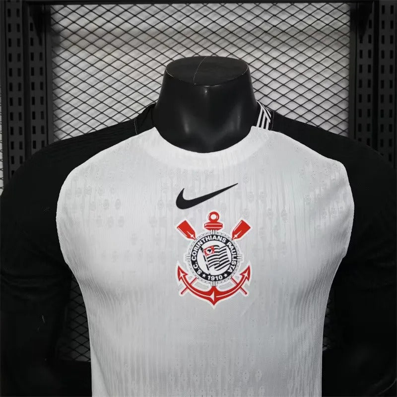 player version corinthians home jersey 25/26 football kit soccer jersey