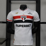 player version sao paulo jersey 25/26 home football kit soccer jersey - PalmSportss