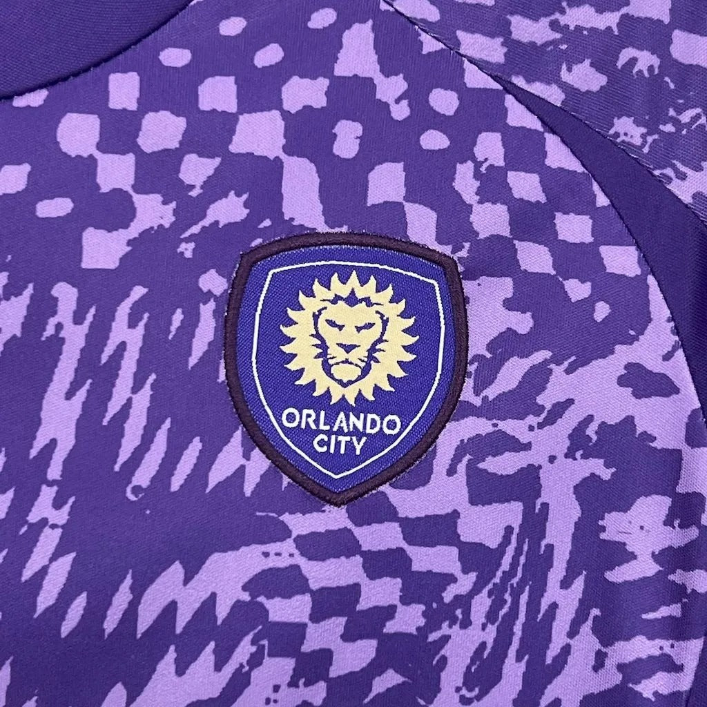 kids orlando city jersey 25/26 home football kit soccer jersey