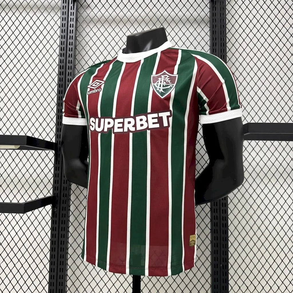 player version fluminense jersey 25/26 home football kit soccer jersey