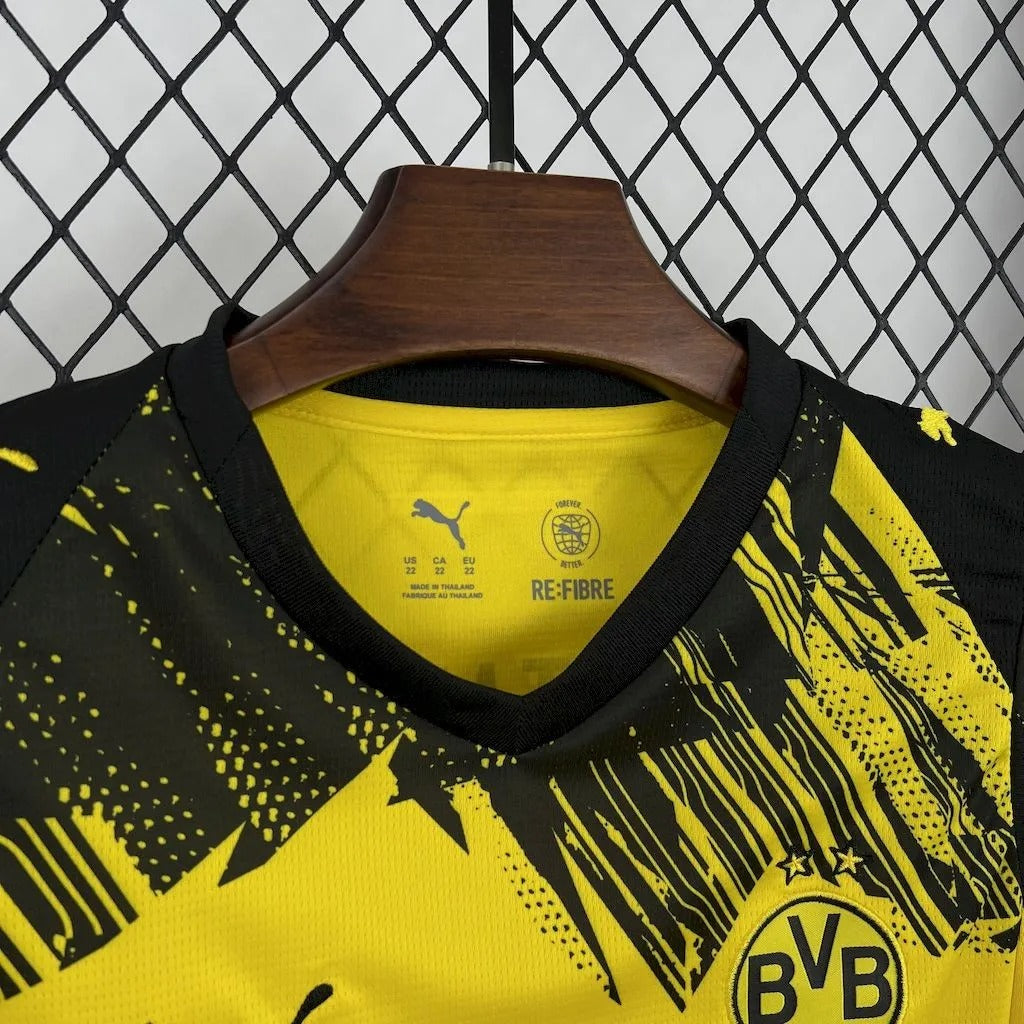 kids dortmund jersey 25/26 football kit soccer jersey
