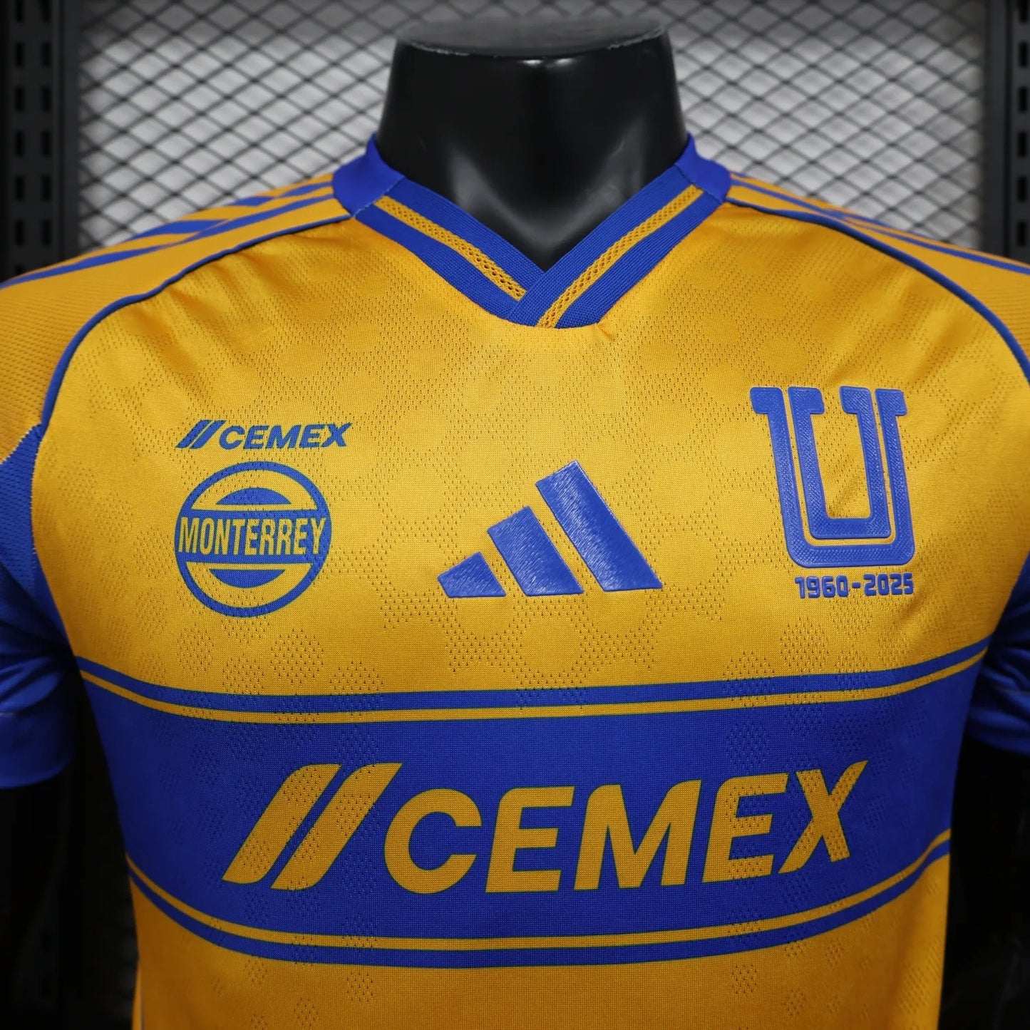 player version club tigres home jersey 25/26 football kit soccer jersey