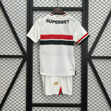 kids sao paulo home jersey 25/26 home football kit soccer jersey - PalmSportss