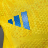 Player Version Colombia Jersey 2026 World Cup Home Football Kit Long Sleeves - PalmSportss
