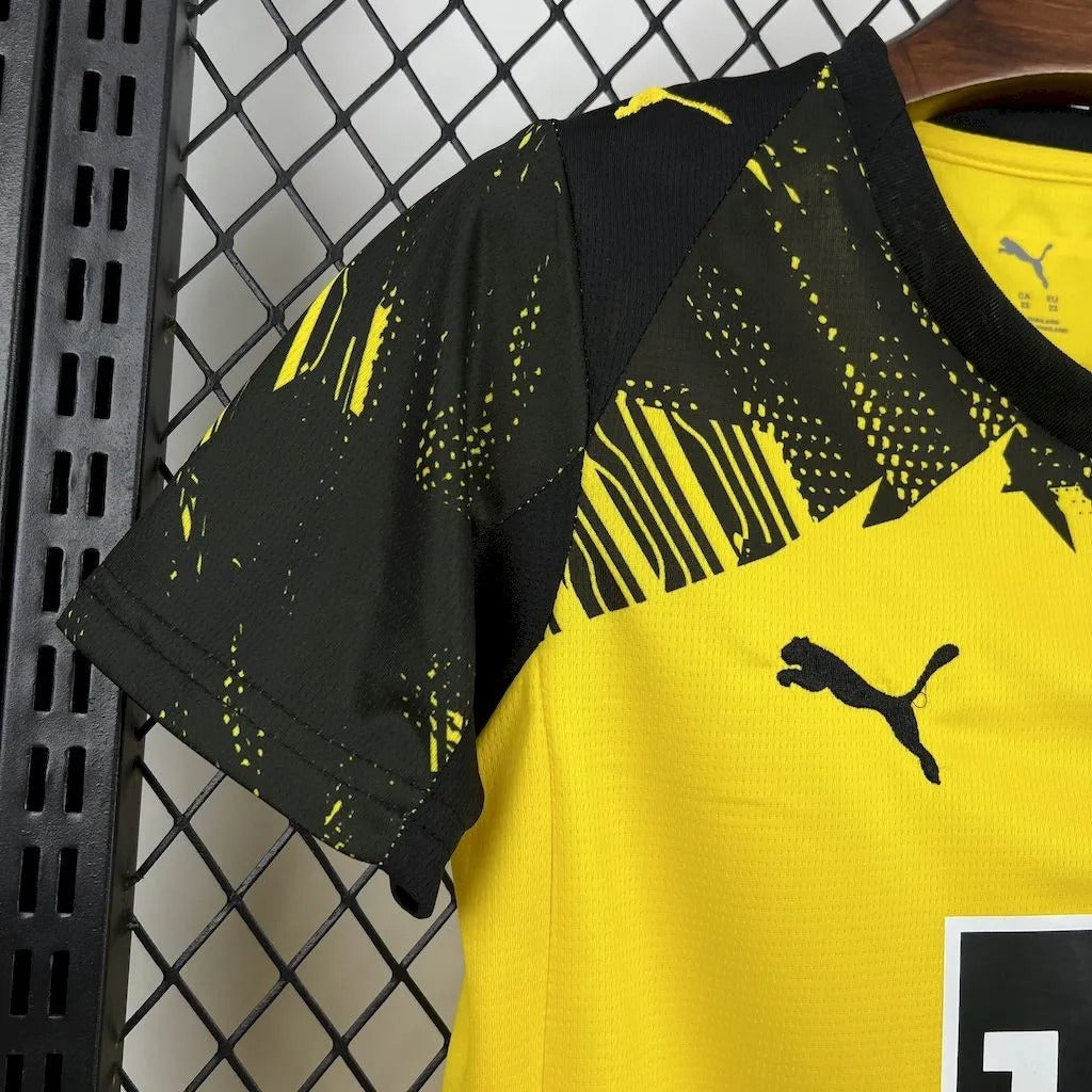kids dortmund jersey 25/26 football kit soccer jersey