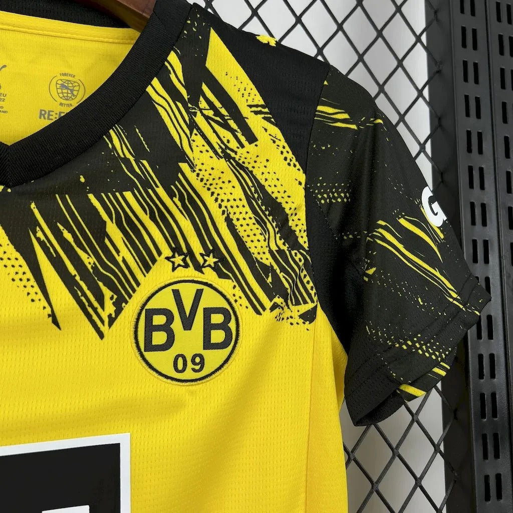 kids dortmund jersey 25/26 football kit soccer jersey