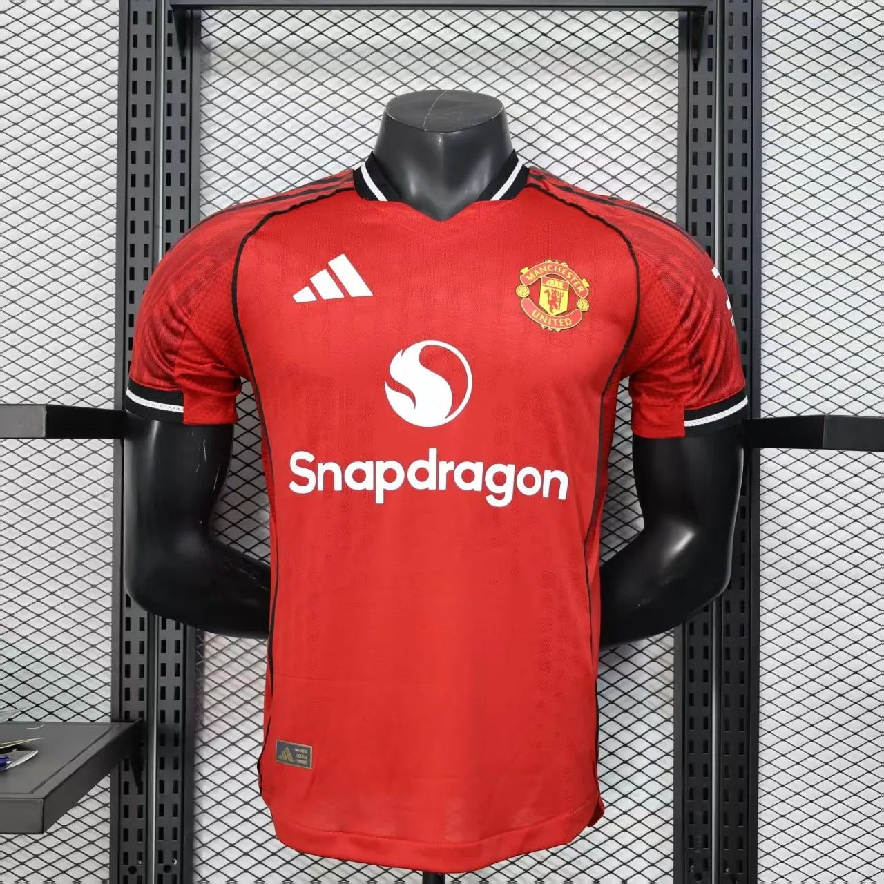 player version manchester united home jersey 25/26 football kit soccer jersey