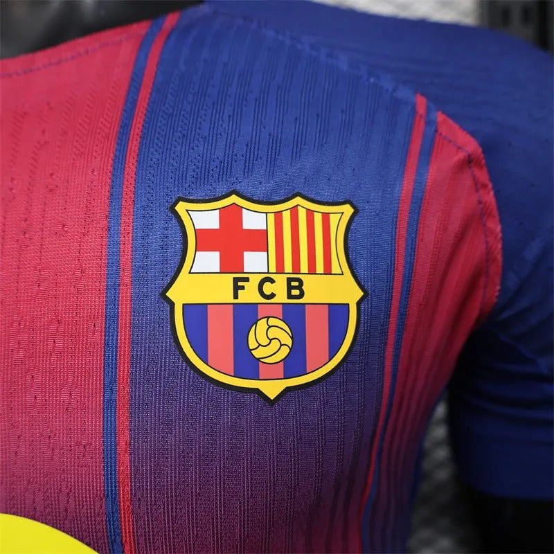 player version Barcelona home jersey 25/26 football kit soccer jersey